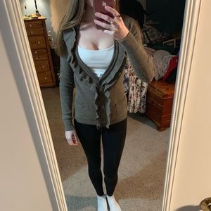 Brown Banana Republic Cardigan Sweater